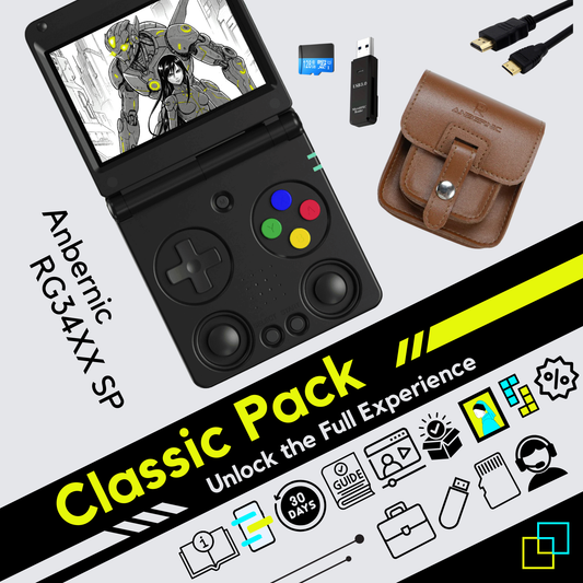 Anbernic RG34XX SP • Classic Pack