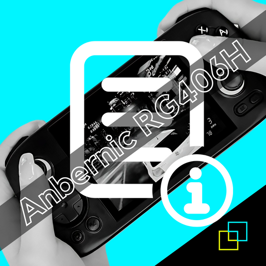 Anbernic RG406H Notice française