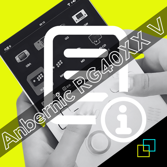 Anbernic FR RG40XX V Notice française