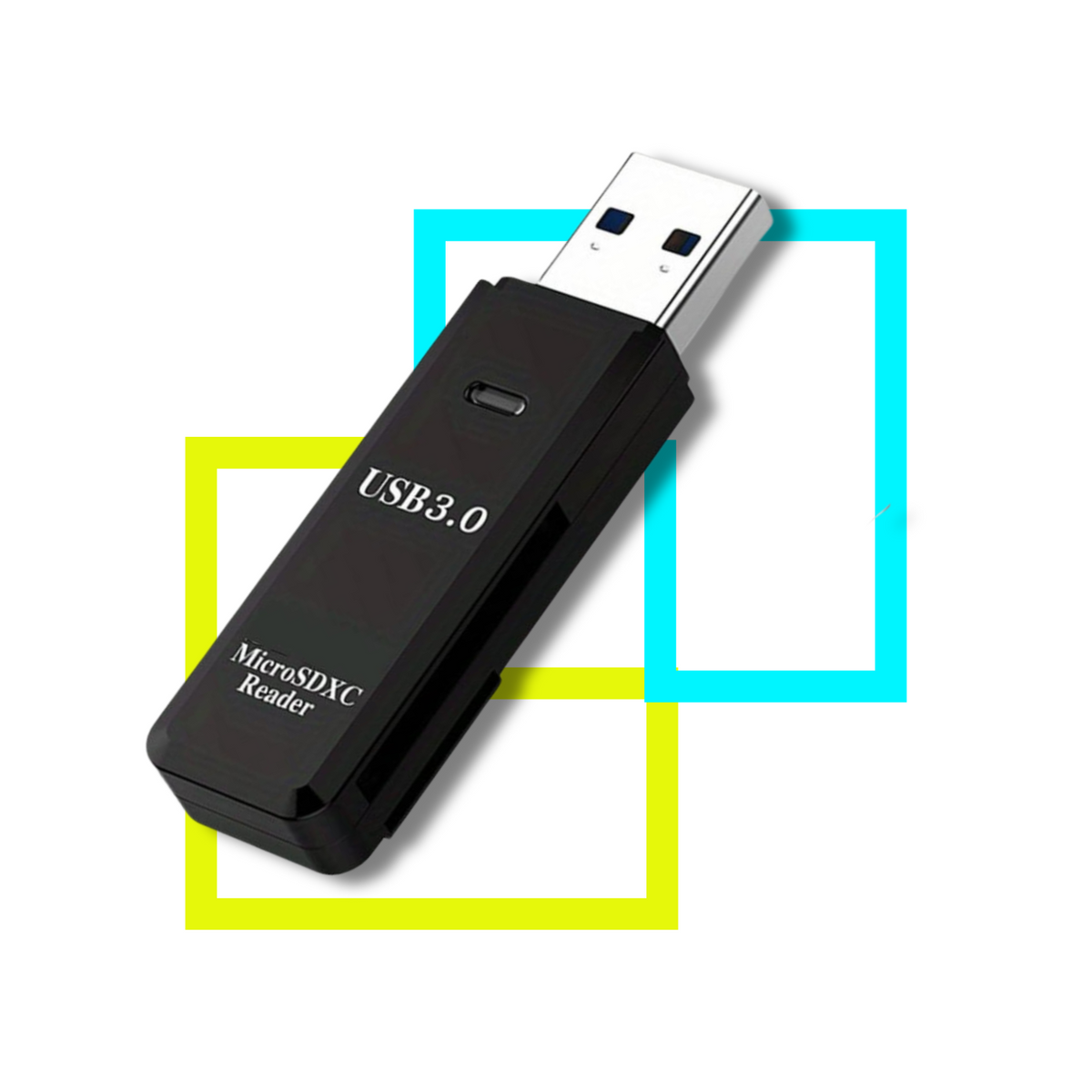 Lecteur de cartes mémoire 5 en 1, OEM en aluminium, USB 3.0 CF + MS