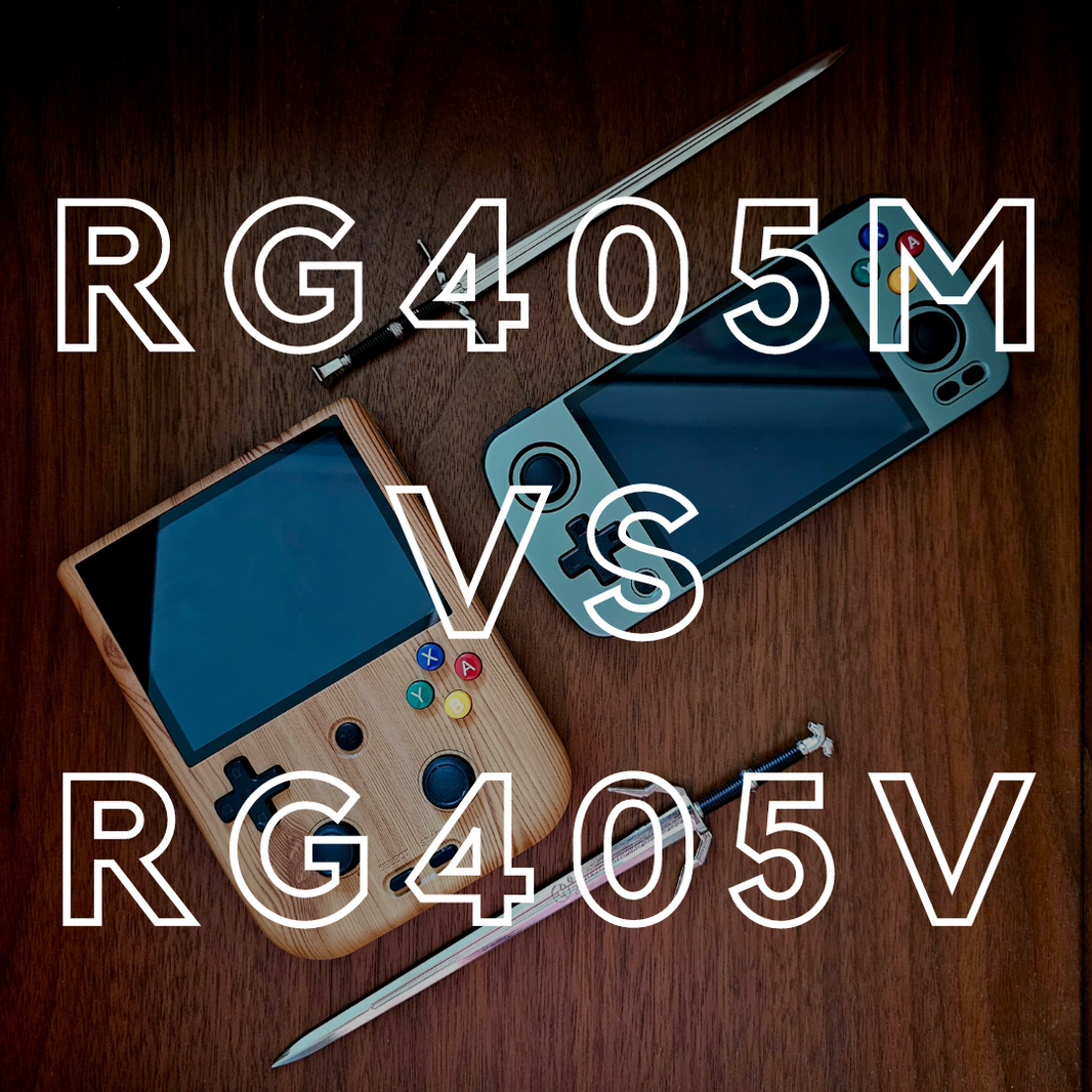 Le choc retro gaming : RG405M ou RG405V ?