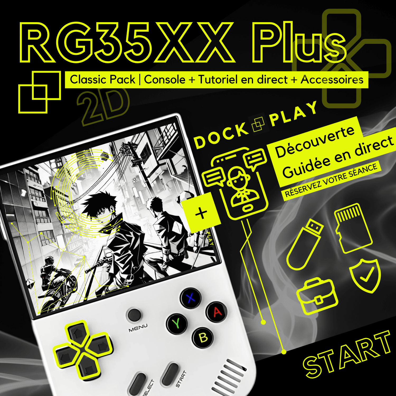 Anbernic RG35XX Plus | Classic Pack Bundle
