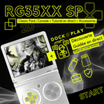 Anbernic RG35XX SP | Classic Pack - Vignette | DOCK &amp; PLAY