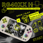 Anbernic RG40XX H | Classic Pack - Vignette | DOCK &amp; PLAY