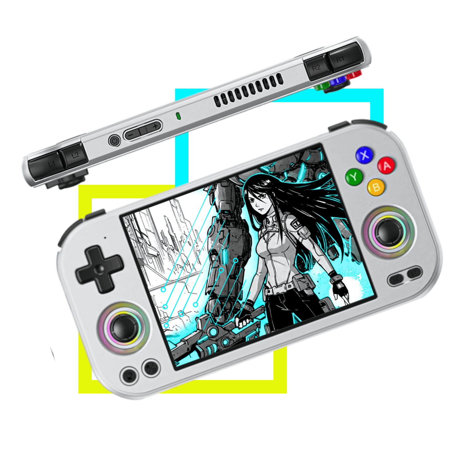 Anbernic RG477M Android Console | Starter Pack 