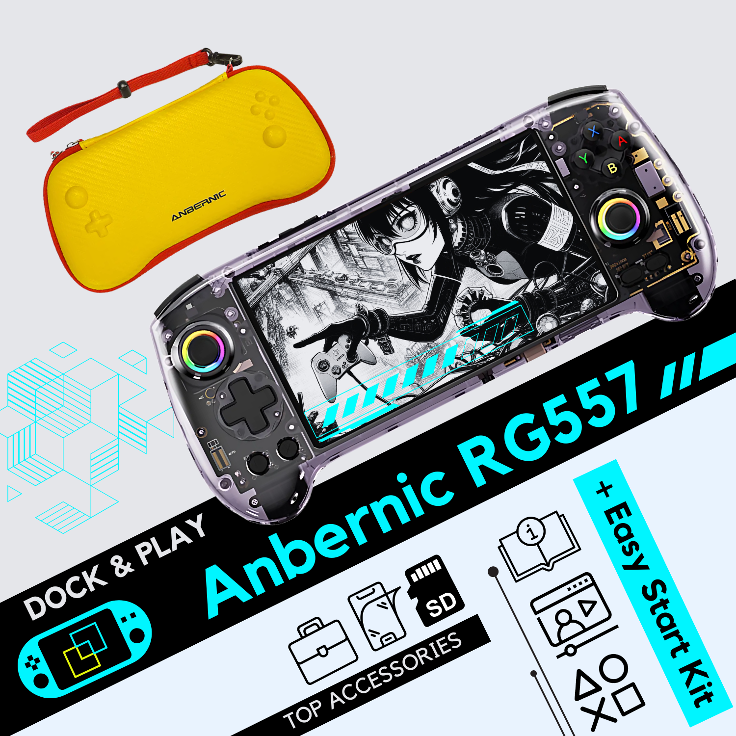 Anbernic RG557 • Pack
