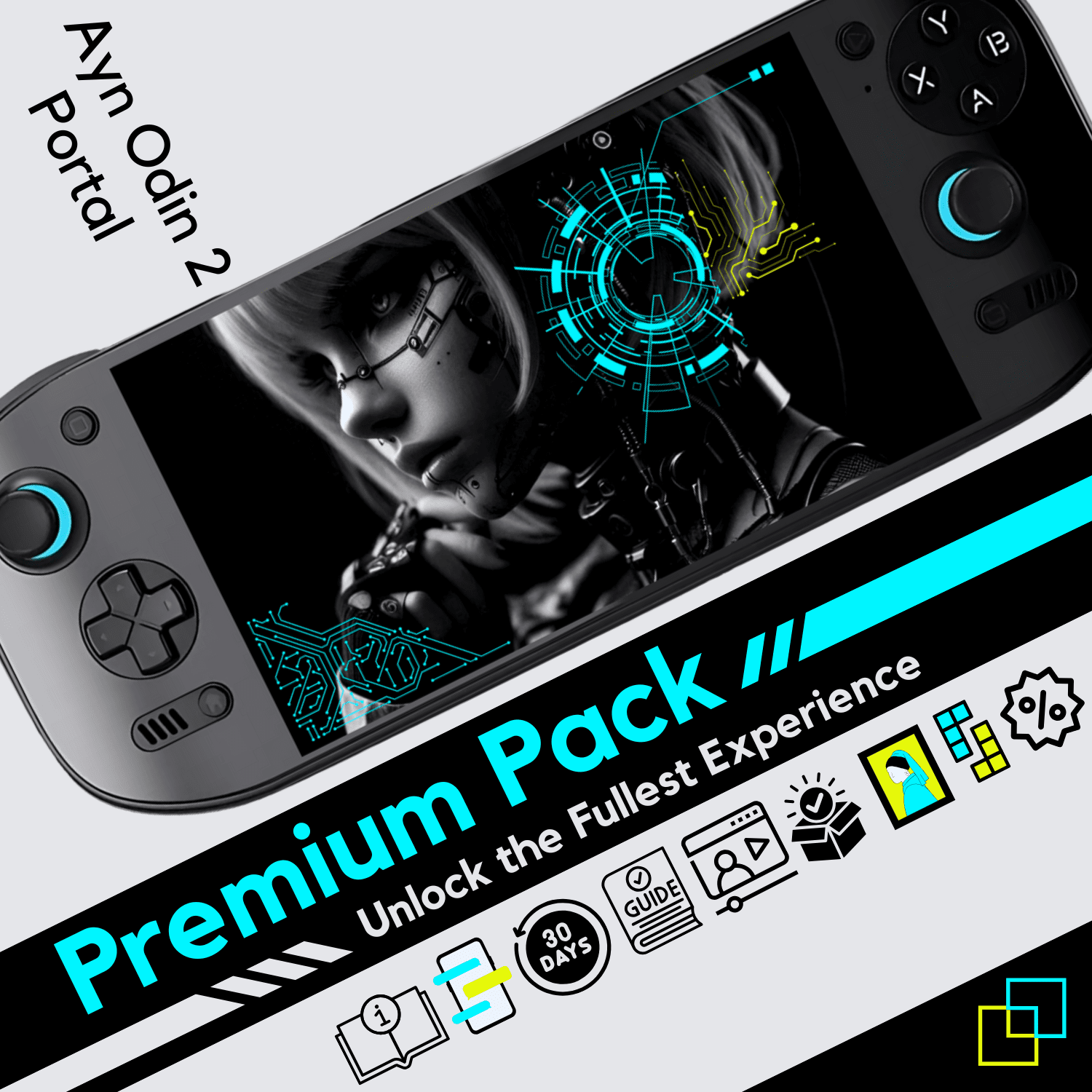 AYN Odin 2 Portal 一式セット Ayn Odin 2 Portal | Premium Pack