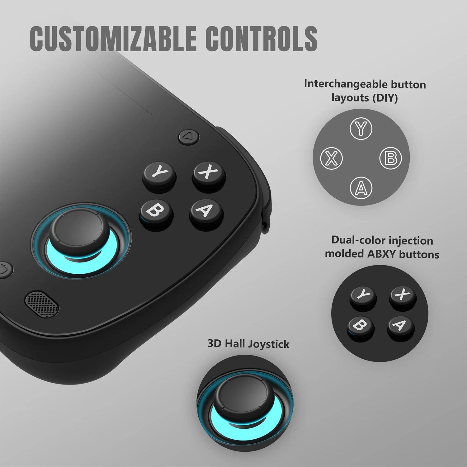 Console Android Retroid Pocket Mini - Coloris Saturn Console portable