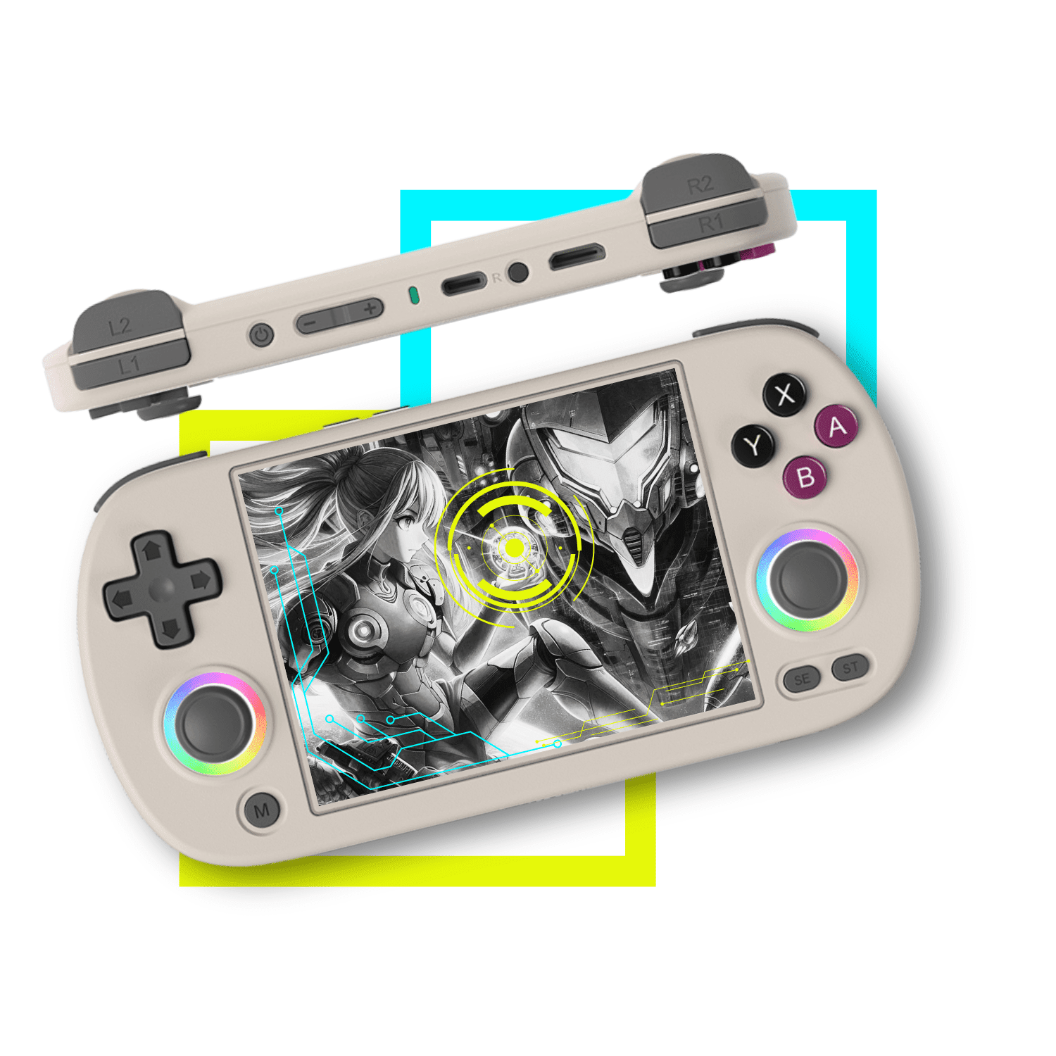 Console de jeu portable RG40XX H