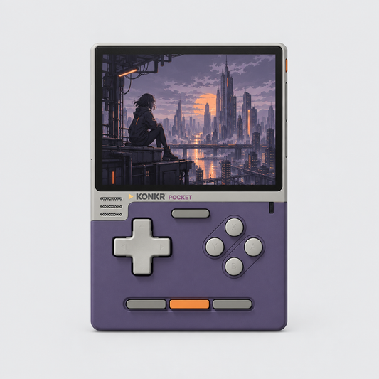 KONKR Pocket Block, coloris Cube Purple, vue de face