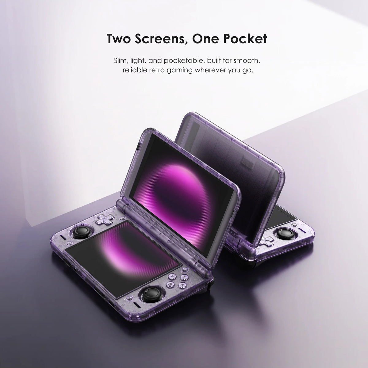 Retroid Pocket Duo, jeux à double écran