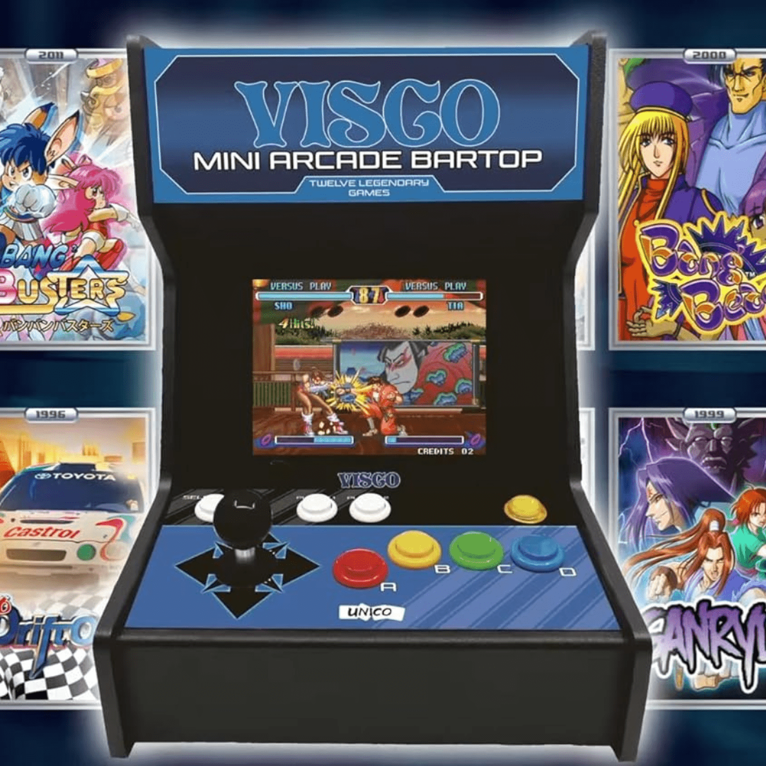 Console VISCO Mini Arcade Bartop